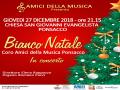 BIANCO NATALE -CORO AMICI DELLA MUSICA PONSACCO IN CONCERTO
